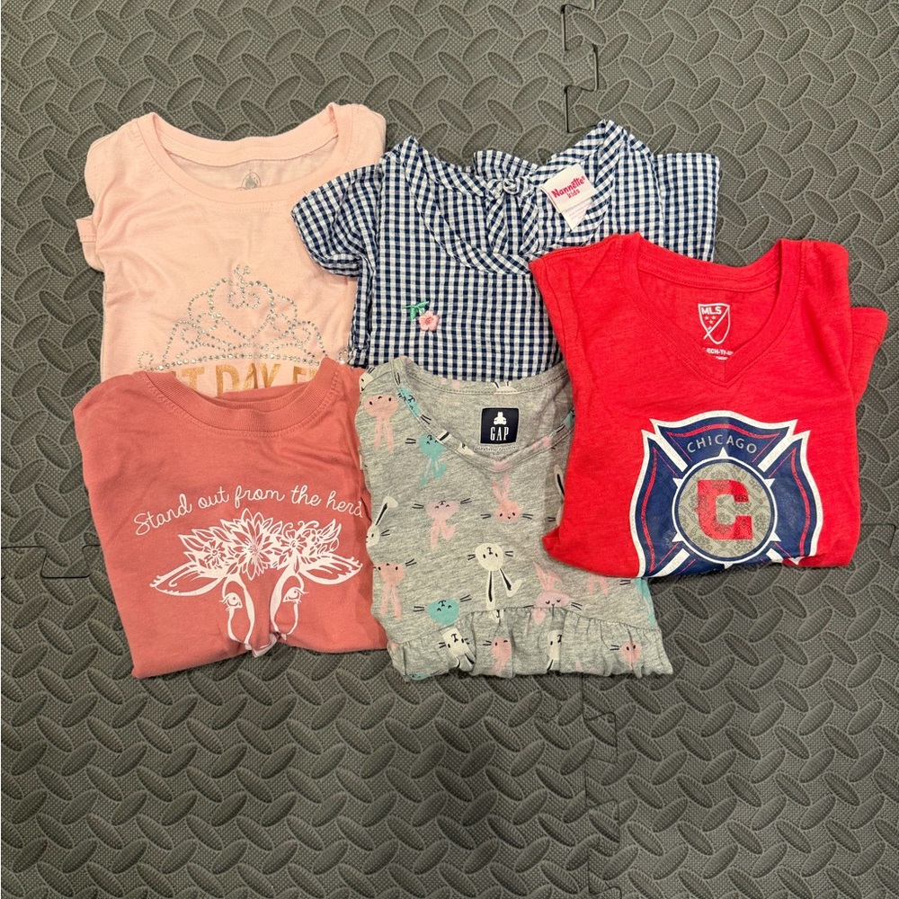 T-Shirts Bundle x5- 4T-5T